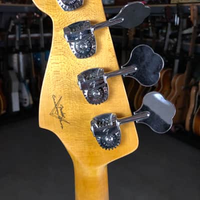 Wilco Loft Sale - Fender Custom Shop 64 Precision Bass Relic Seafoam Sparkle Owned by Jeff Tweedy image 4
