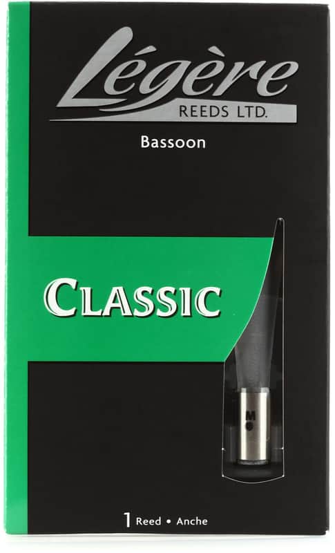 Legere LGBSN-M Bassoon Reed - Medium (2-pack) Bundle imagen 1