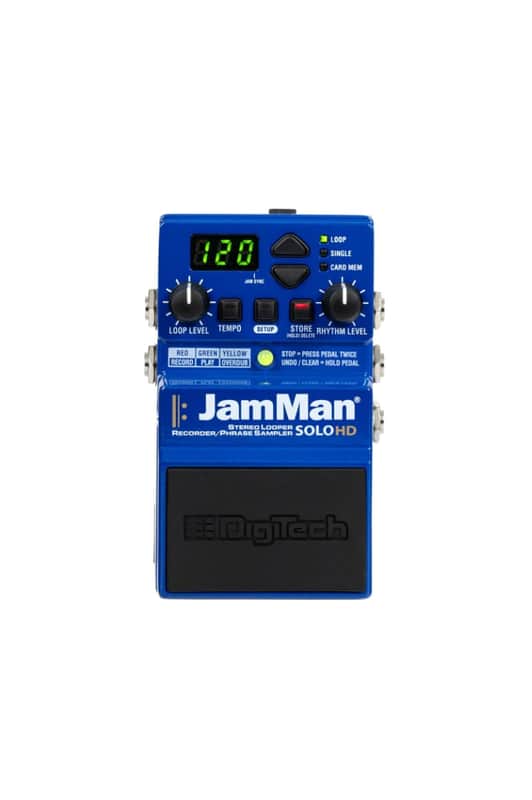 Digitech JAMMAN-SOLO-HD Compact Stereo Looper Pedal image 1