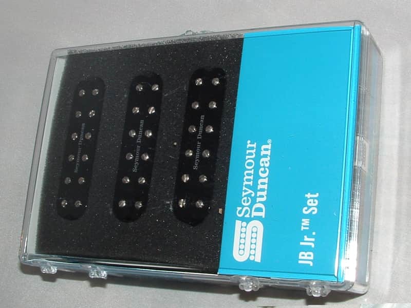 Seymour Duncan SJBJ-1 JB Jr. for Strat Pickup Set  (Black)  New with Warranty image 1