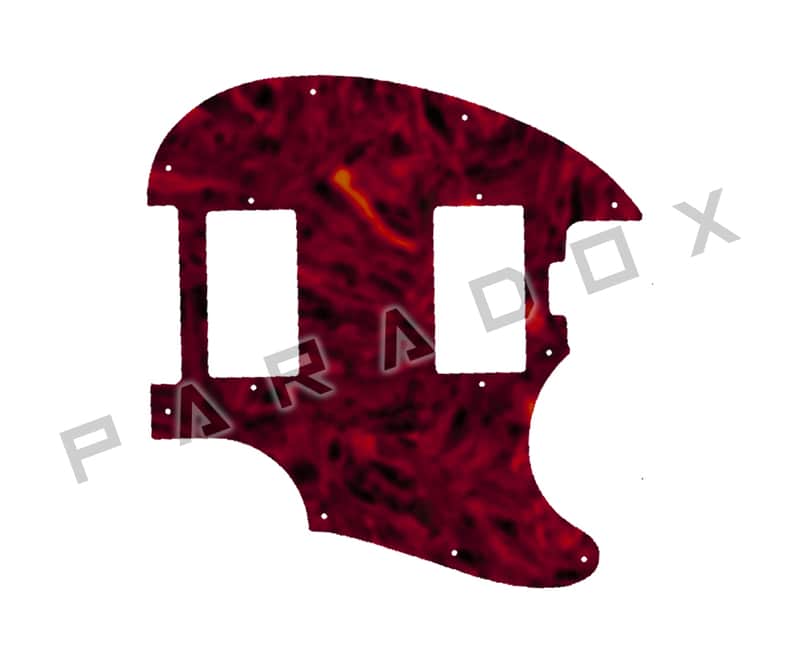 Custom Pickguard For 2018 - 2024 Sterling by Music Man RS30 StingRay Guitar H-H - Tortoise Shell Solid (Semi-Transparent) .070" image 1