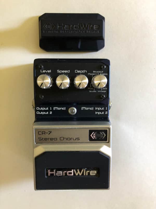 DigiTech Hardwire CR-7 Stereo Chorus 2010s CH CE Clone 5 4 3 2 1 Vibrato image 1