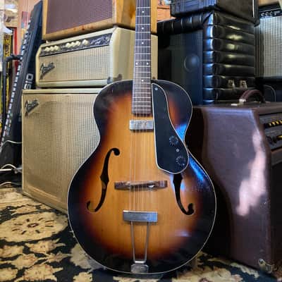 Gretsch New Yorker Archtop Hollow Body Vintage 1958 - Vintage Sunburst image 2