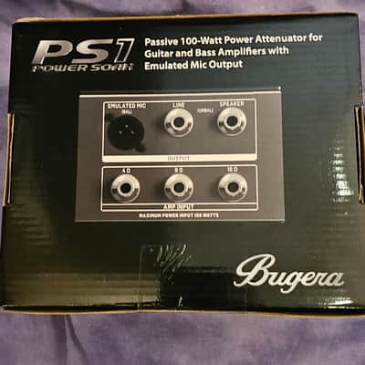 Bugera PS1 Power Soak 100-Watt Attenuator - New and Unopened - 2010s - Black image 3