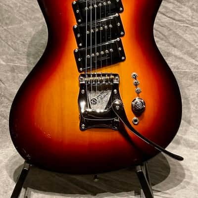 Mosrite VIII 1984 - Red burst/ Sunburst. image 2