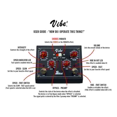 Shin-ei Vibe-2 Uni-Vibe Pedal | Reverb