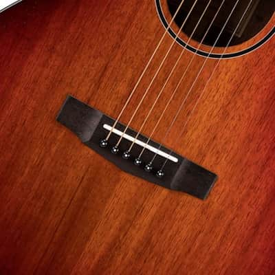 Cort COREOCOPLB Core Series Venetian Cutaway Mahogany Top 6-String Acoustic-Electric Guitar w/Case image 7