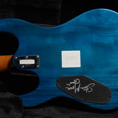 MusicMan BFR Steve Morse LTD 2017 - Tahitian Blue Quilt image 9