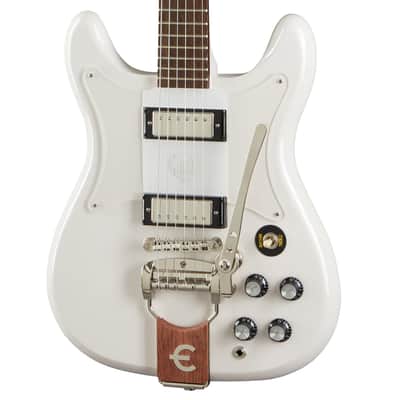 Epiphone Crestwood Custom Guitar w/ Tremotone Vibrato - Polaris White image 1