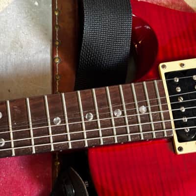 PRS SE Singlecut Scarlet Red Electric Guitar w Case image 18