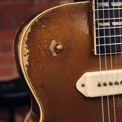 1954 Gibson ES-295 Gold Hollowbody - Original P-90s, Lifton Case, 6 lbs. 7 oz! image 7