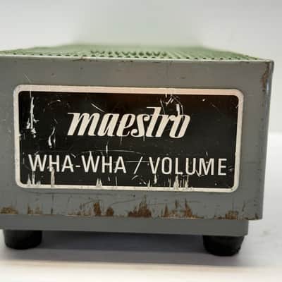 SERVICED Vintage 1968 Maestro WW-1 Wha-Wha Volume Wah (Farfisa) image 2