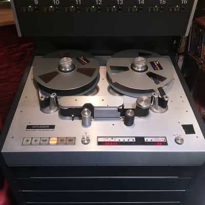 Studer A800 2" 16-Track Analog Tape Machine 1980s image 3