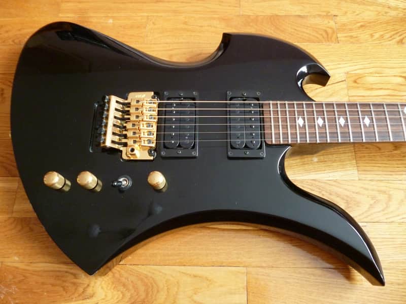 B.C. Rich Mockingbird MG-9981 1990 MIJ Black image 1