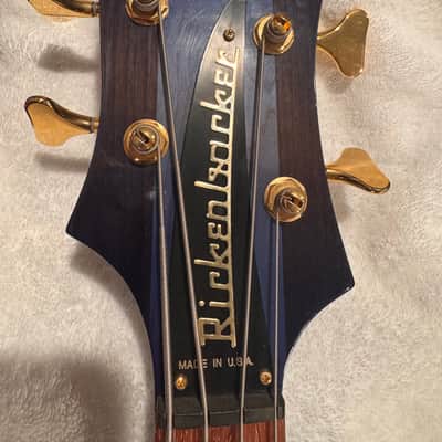 Rickenbacker 4004Cii Cheyenne II 2008 Blue Burst image 7