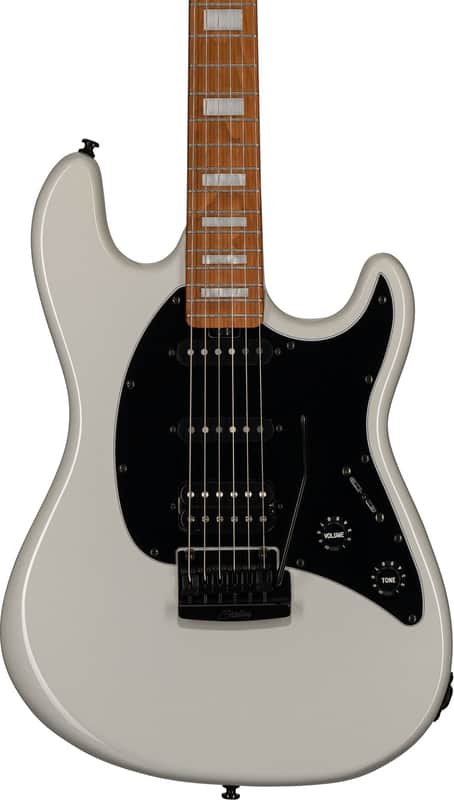 Sterling CT50 Cutlass Plus HSS Electric Guitar, Roasted Maple Fingerboard, Chalk Grey image 1