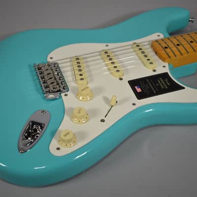 2024 Fender American Vintage II 1957 Stratocaster Seafoam Green w/OHSC image 7