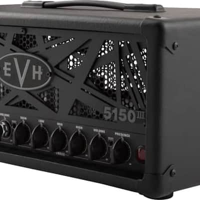 EVH 5150 III 50S 6L6 3-Channel 50-Watt Guitar Amp Head Stealth Black image 4