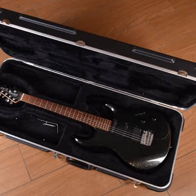 Music Man Luke HSS Black Sparkle - pick up manico Crossroad image 4