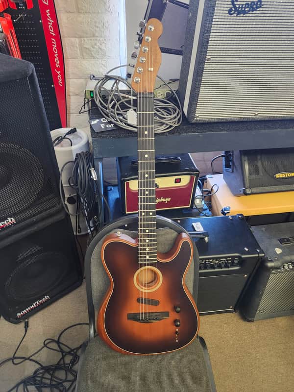 Fender American Acoustasonic Telecaster All-Mahogany 2022 image 1