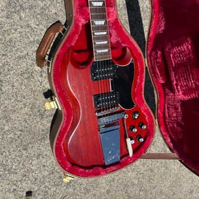 Gibson SG Standard '61 Faded with Maestro Vibrola 2022 - Present - Vintage Cherry image 1