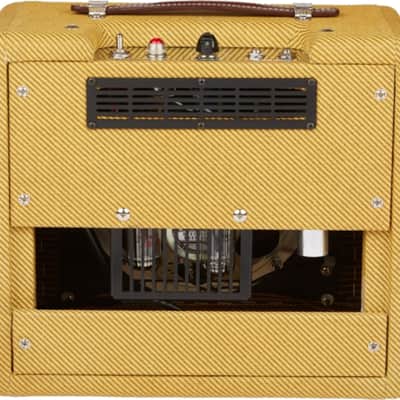 Fender '57 Custom Champ Hand-Wired Electric Guitar Tube Combo Amplifier, 5W, Tweed image 2