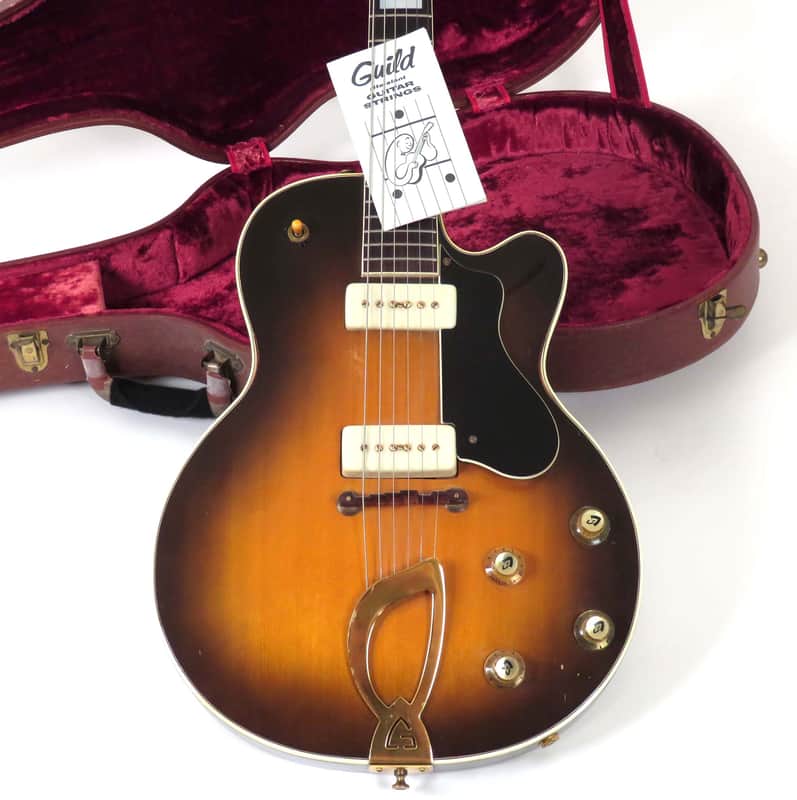 1959 Guild Aristocrat M75 - Sunburst - With Original Case & Hang Tag - Franz Pickups - 5.1 Pounds! image 1