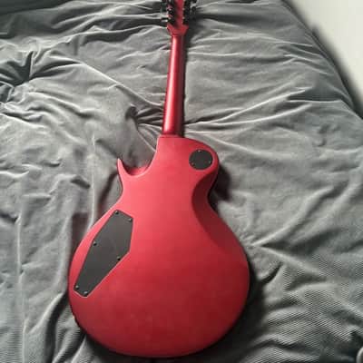 ESP LTD EC-256 2024 - Present Candy Apple Red Satin image 2