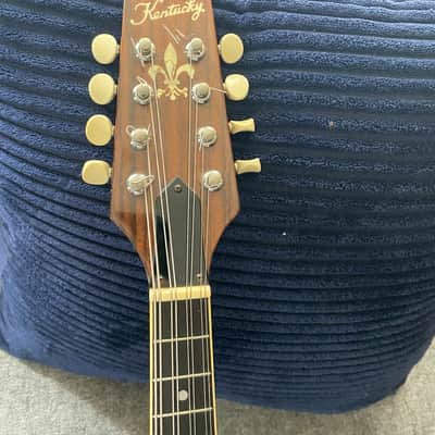 Kentucky KM-250S Deluxe A-Style Mandolin 2010s - Dark image 4