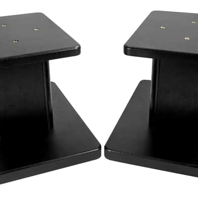 (2) Rockville RockShelf 68W White 6.5" Home Bookshelf Speakers+8" Speaker Stands image 2