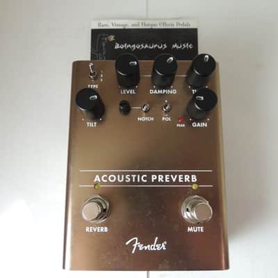 アコースティックプリバーブ Fender Acoustic Preverb | Reverb