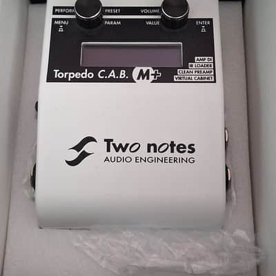 Two Notes Torpedo C.A.B. M+ Speaker Simulator 2010s - White image 1