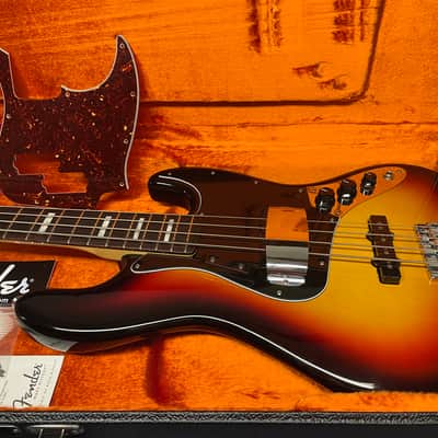 Fender American Vintage Hot Rod '70s Jazz Bass 2014 - Sunburst image 6
