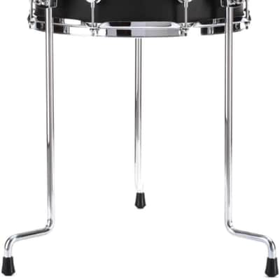 DW Drum Set Floor Tom, Satin Lacquer (DDLM1214TTBL) image 2
