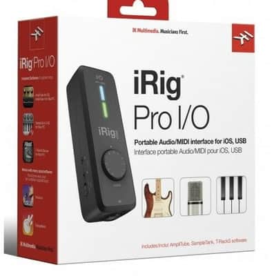 IK Multimedia iRig Pro I/O compact instrument/microphone audio interface for iPhone, iPad and Mac image 7