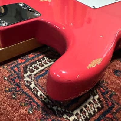 Fender Custom Shop '60 Reissue Relic Stratocaster 2022 Fiesta Red image 16