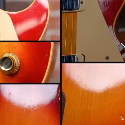 Gibson Les Paul Deluxe Plain Maple Top Cherry Sunburst 1976 w/Hard Shell Case image 20