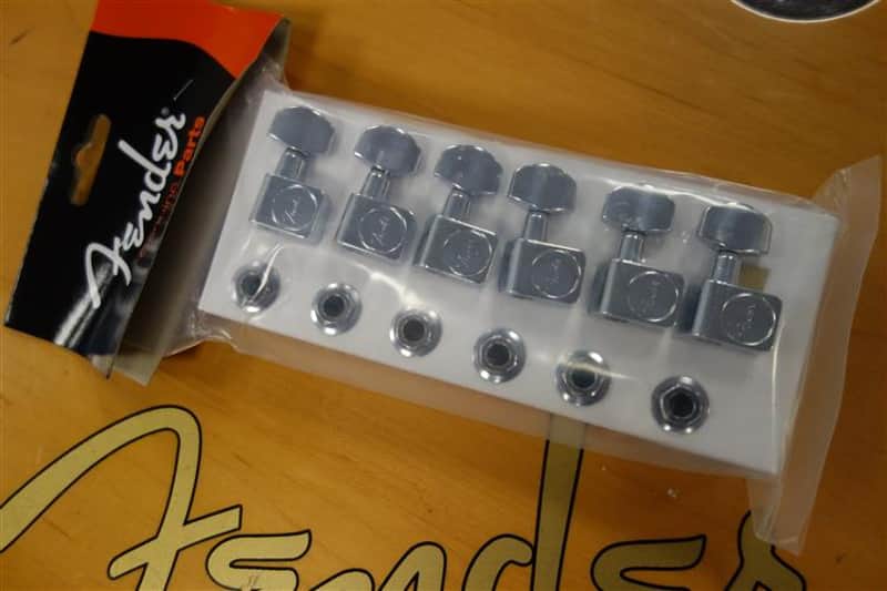 Fender American Standard Tuners Chrome image 1