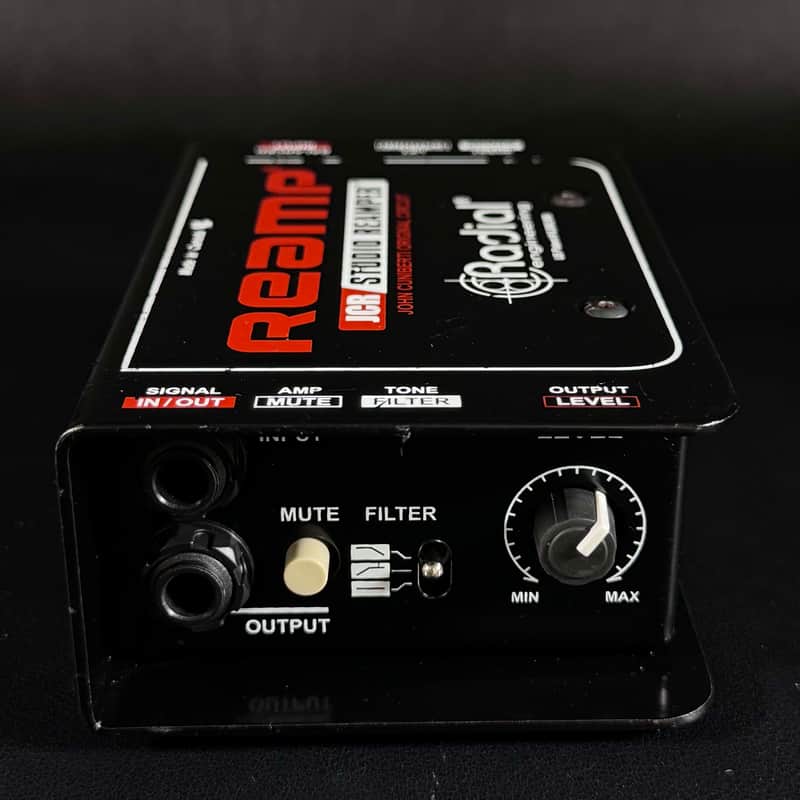 Radial Reamp JCR Studio Reamper 2010s - Black image 1