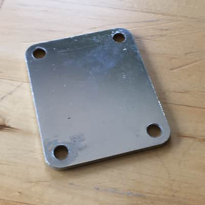 Vintage 1997 - 1998 Fender Squier Neck Plate Chrome Plating Original Light Relic NC Serial image 7