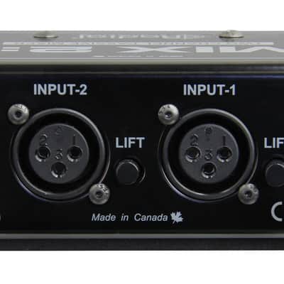 Radial Mix 2:1 2-channel Passive Mixer w/ 25ft. XLR image 4