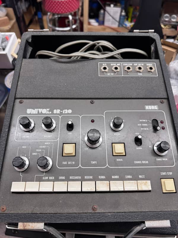 Korg / Univox SR 120 - Black image 1