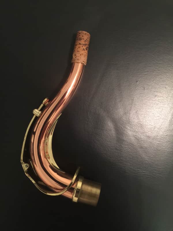 Phil Barone Tenor Saxophone Neck  Copper Plated image 1