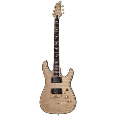 Schecter Omen Extreme-6 Electric Guitar, Gloss Natural image 2