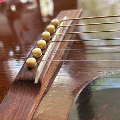 1957 Martin 00-17 Mahogany Acoustic Guitar w/ Chipboard Case image 7