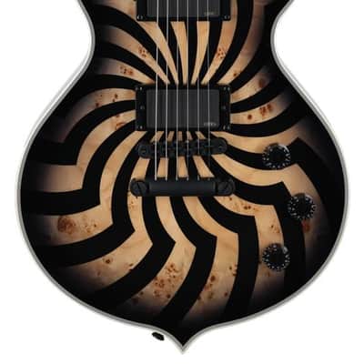 Wylde Audio Odin Grail Electric Guitar Charcoal Burst Buzzsaw image 3
