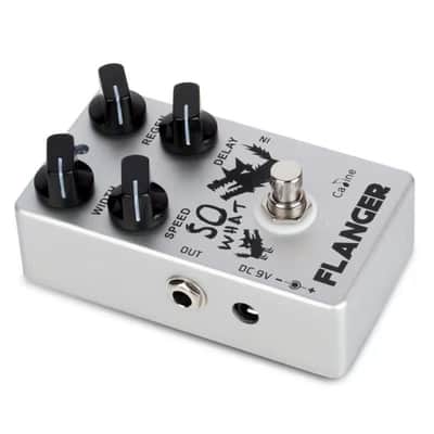 Caline CP-66 Flanger Guitar Effect Pedal True Bypass, FREE PICK + HOLDER+ FREE SHIP USA image 3