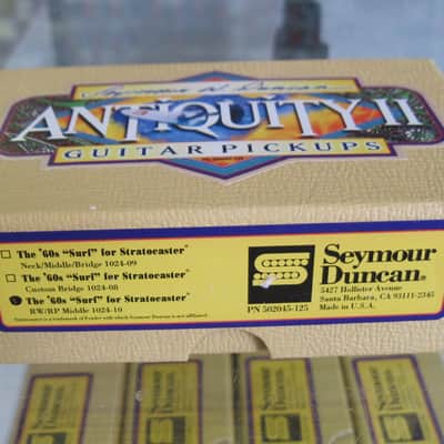 Seymour Duncan Antiquity II '60s Surf Strat RW/RP Pickup 6.56k image 2