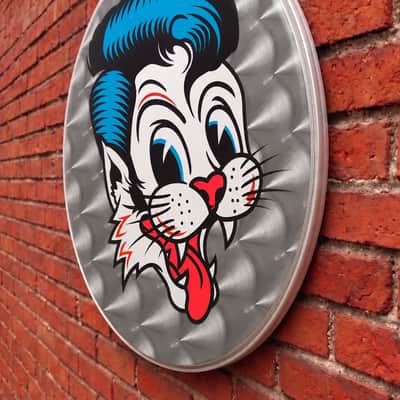 Stray Cats, 2019 Anniversary, 22" Bass Drum Head, Slim Jim Phantom imagen 2