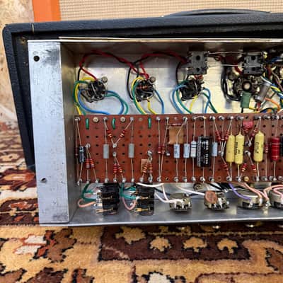 Vintage 1966 Marshall JTM45 MKII Plexi Gold White Guitar Amplifier Head *1960s* image 23